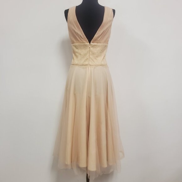 Vintage K Petite Womens Y2K Fairy Princess Dress Size 8 Petite Ballet Event - Picture 3 of 11